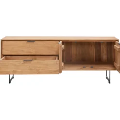 Tv-meubel Aska (157 Cm) teak naturel brushed