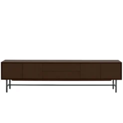 TV-meubel Belvio 240 cm dark oak