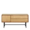 TV-meubel Belvio 125 cm light oak
