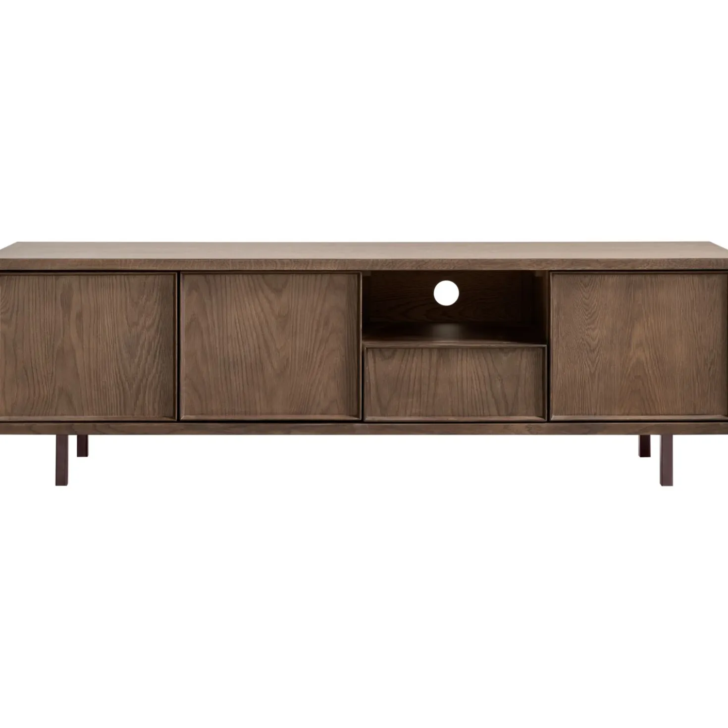 Tv-meubel Calvo 165 cm bruin