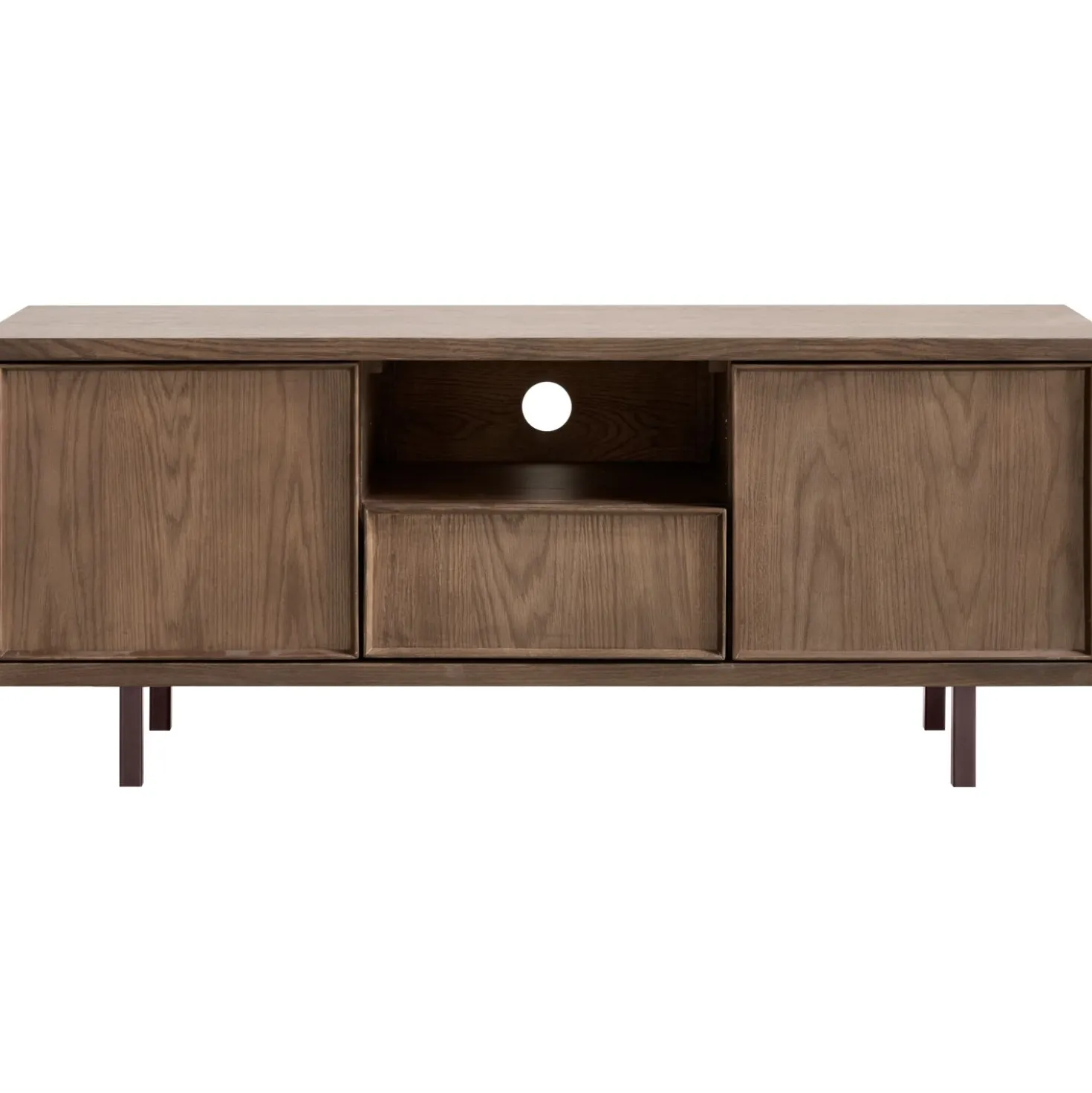Tv-meubel Calvo 125 cm bruin