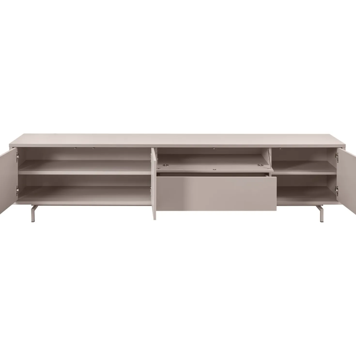 TV-meubel Famosa 228 cm grijs