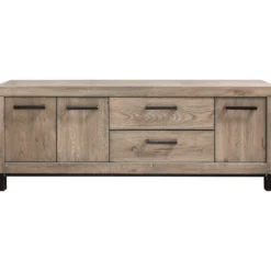 TV-meubel HEVANO (162 CM) eikenhout moose