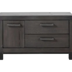 TV-meubel HEVANO (102 CM) grafiet eiken hout