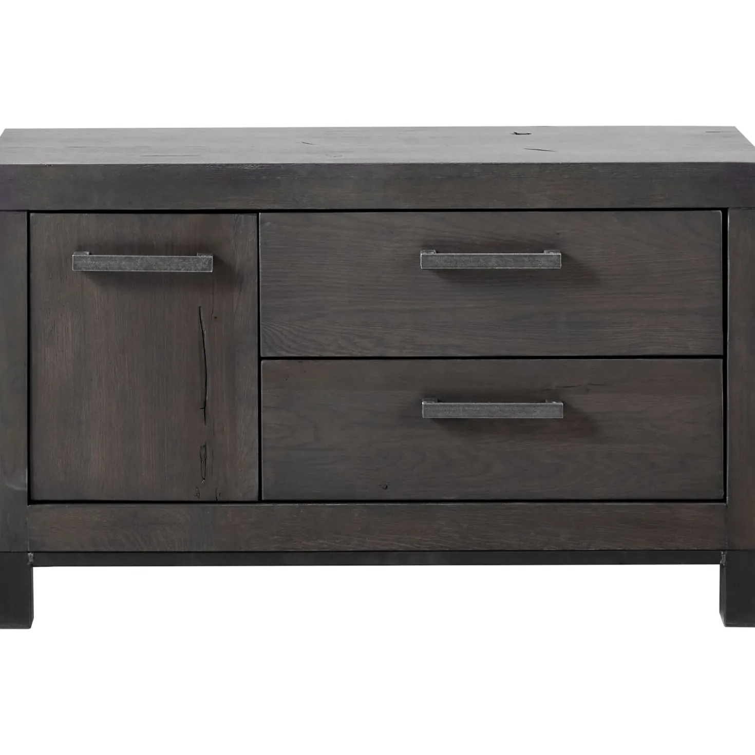 TV-meubel HEVANO (102 CM) grafiet eiken hout