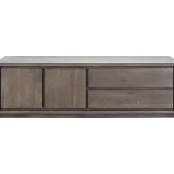 TV-meubel Lavio (164 cm) eiken grafiet