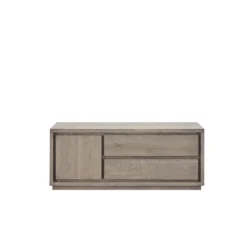 TV-meubel Lavio (125 cm) eiken slate