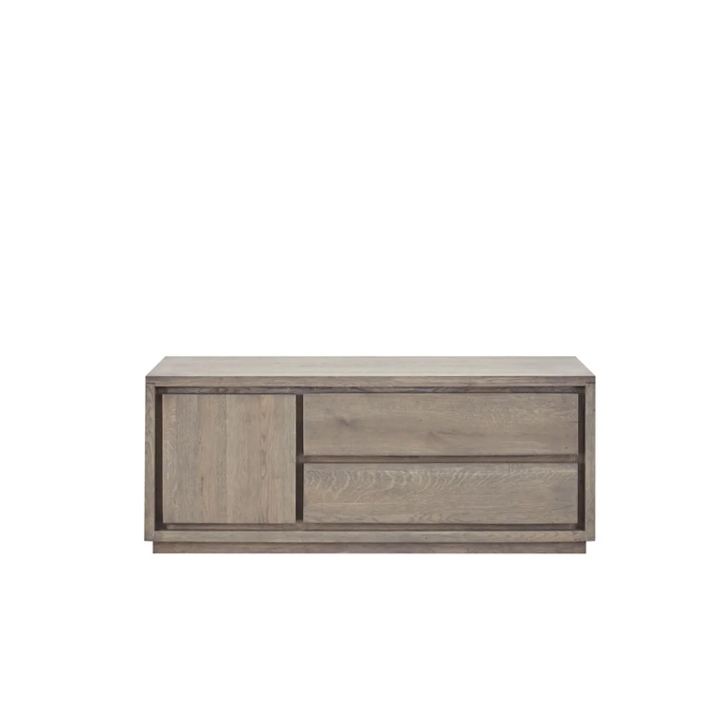 TV-meubel Lavio (125 cm) eiken slate