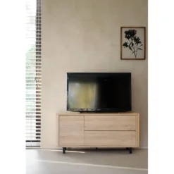 Tv-meubel Lirona Old oak 117 cm