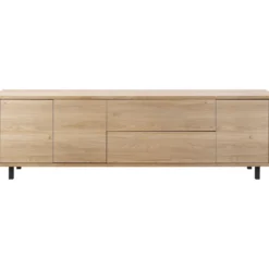 Tv-meubel Lirona Old oak 187 cm