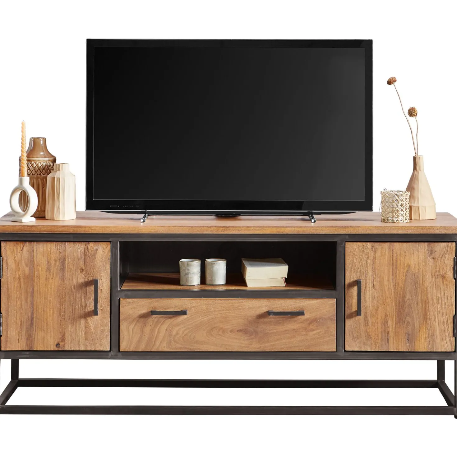 TV-meubel Mesola (150 Cm) mango natural