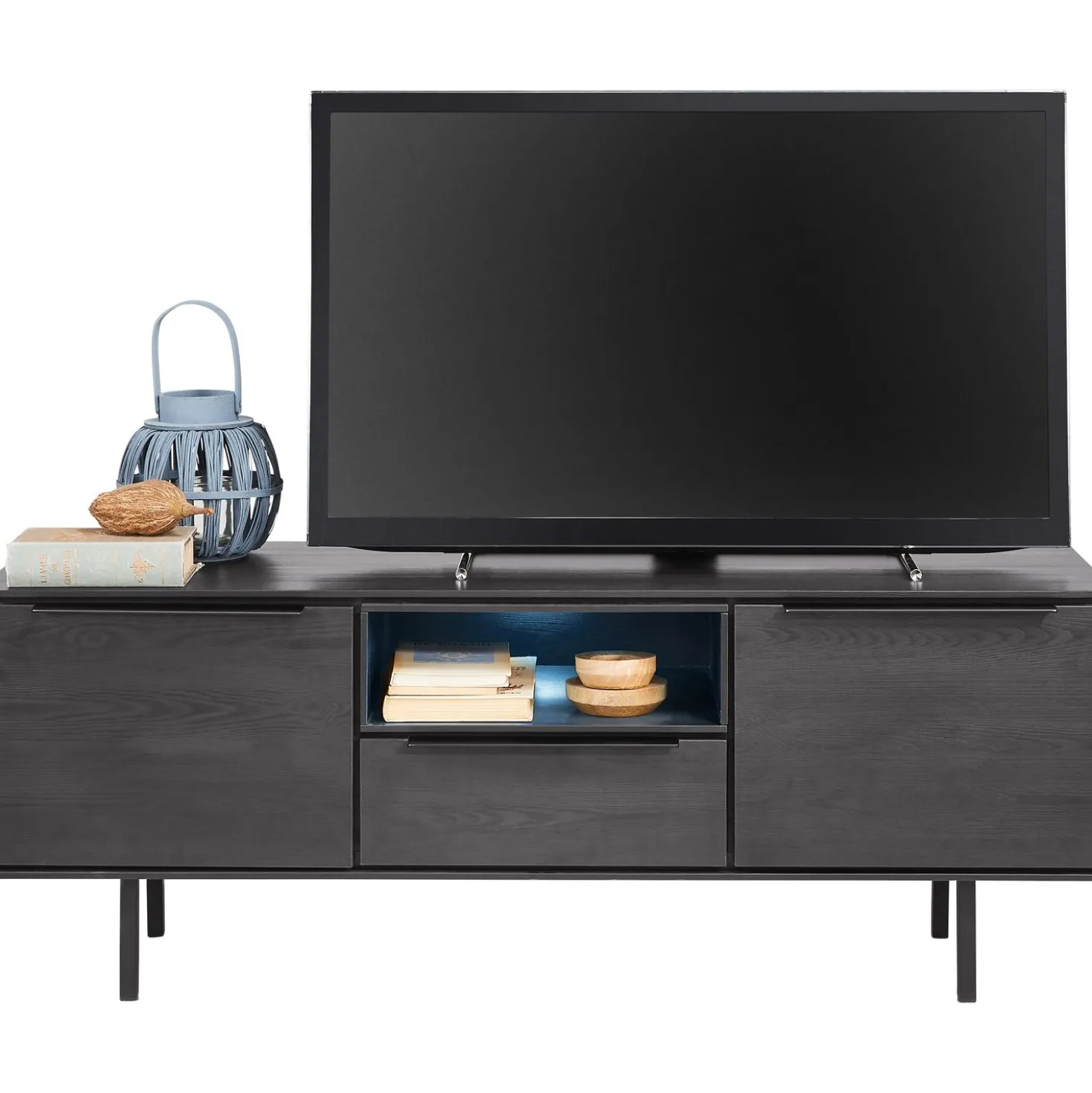 TV-meubel Nero (136 cm) noir decor