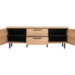 Tv-meubel Paranno 165 cm bruin