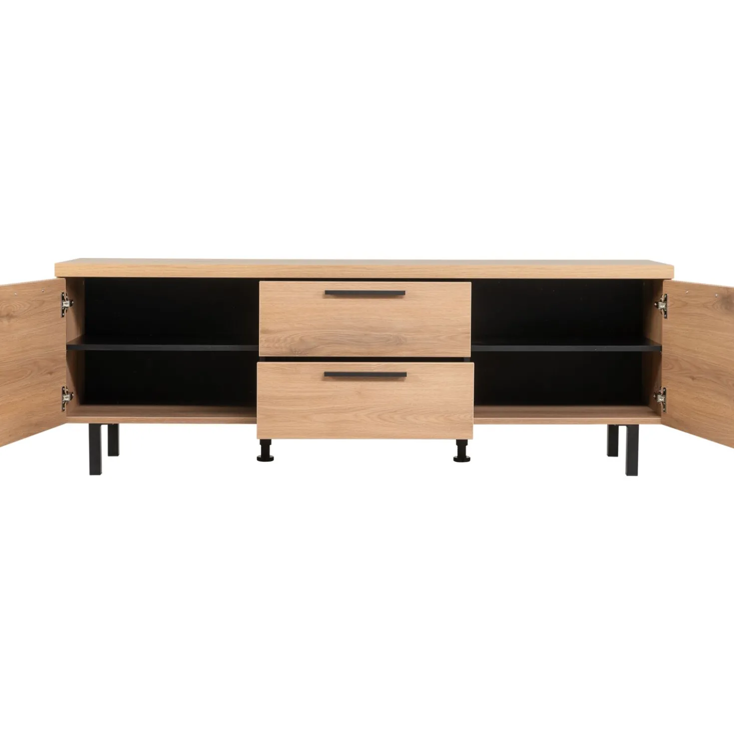 Tv-meubel Paranno 165 cm bruin