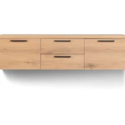 Tv-meubel Paranno 165 cm bruin