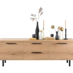 Tv-meubel Paranno 165 cm bruin