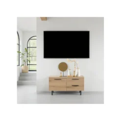 Tv-meubel Paranno 110 cm bruin