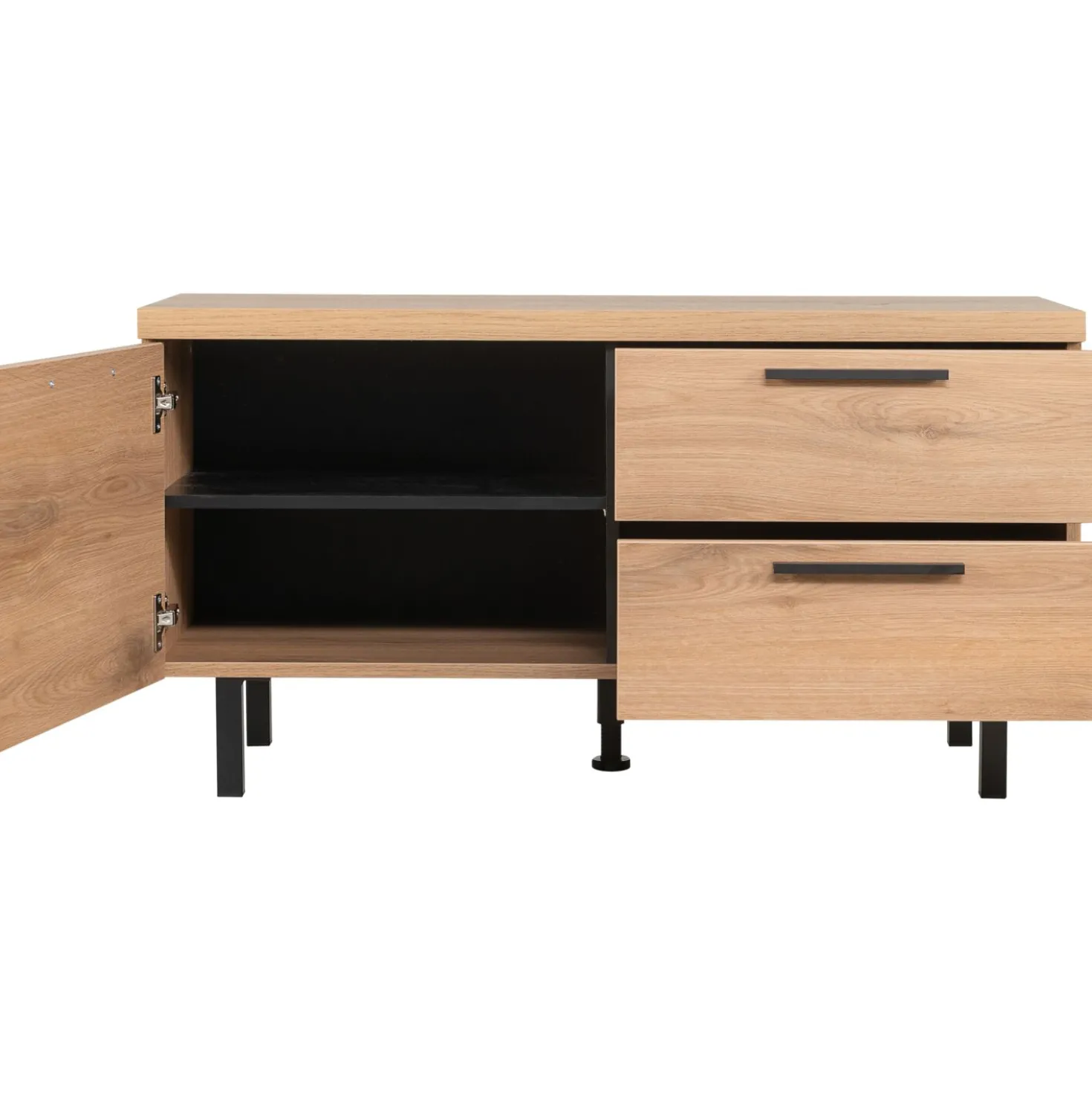 Tv-meubel Paranno 110 cm bruin