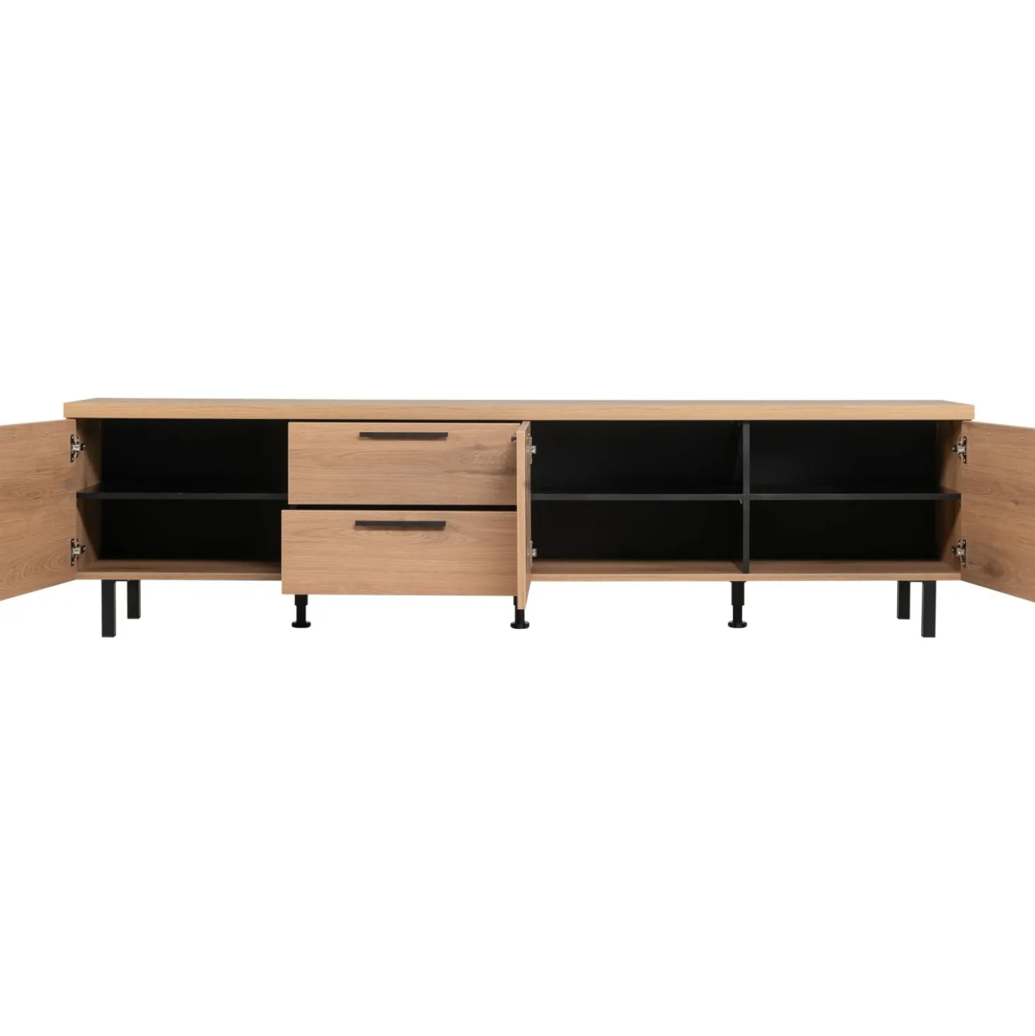 Tv-meubel Paranno 220 cm bruin
