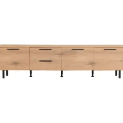 Tv-meubel Paranno 220 cm bruin
