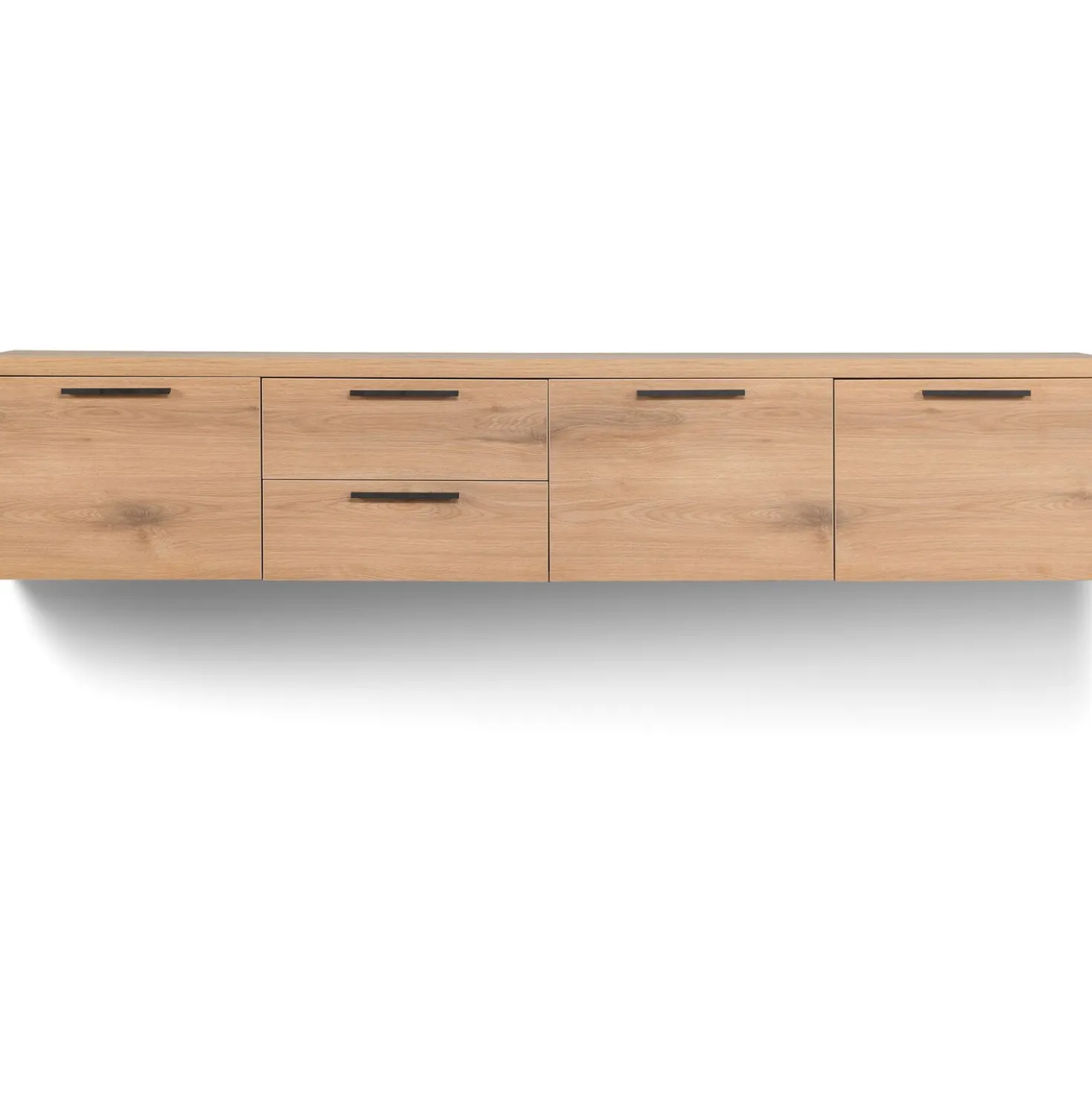 Tv-meubel Paranno 220 cm bruin