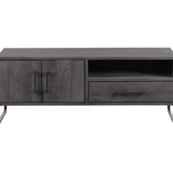 TV-meubel Piastra 126 cm zwart