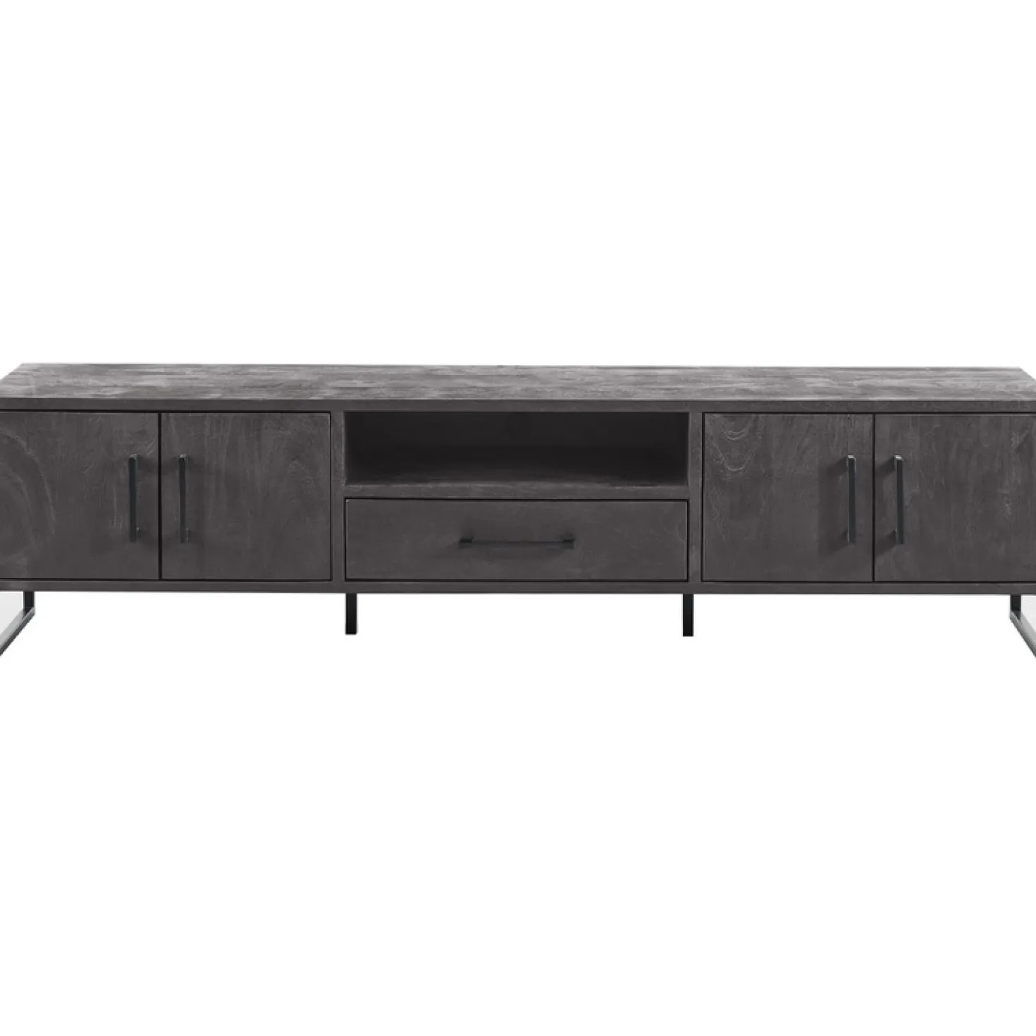TV-meubel Piastra 188 cm zwart