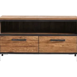 TV-meubel ROMARO (100 CM) teakhout mix rough