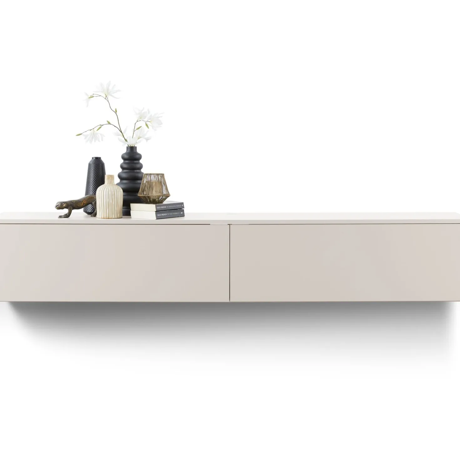 Tv-meubel Simeto 210 cm grijs