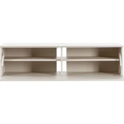 Tv-meubel Simeto 140 cm grijs