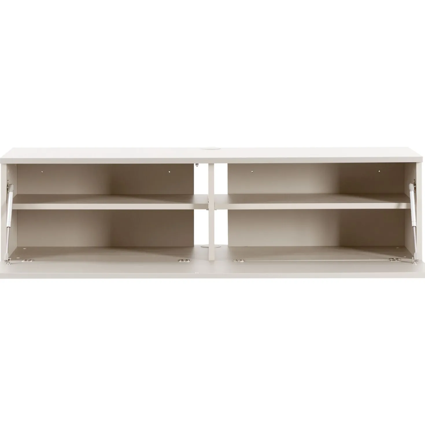 Tv-meubel Simeto 140 cm grijs