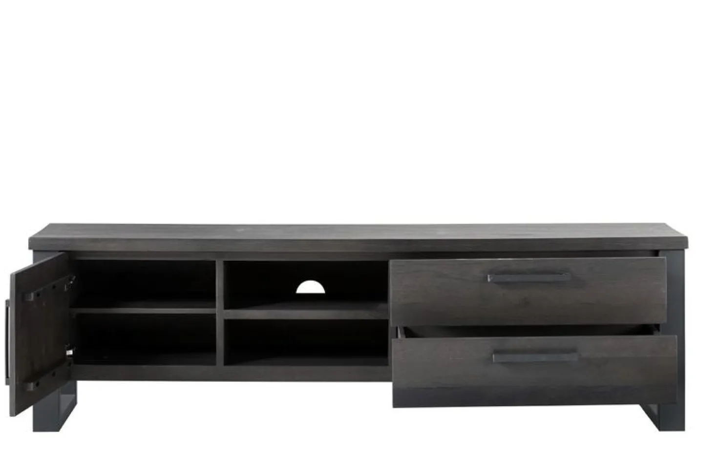 TV-meubel VERATO (200 CM) eiken grafiet