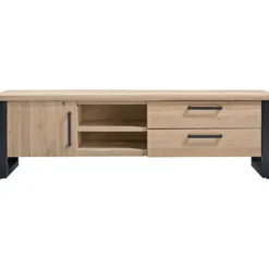 TV-meubel VERATO (200 CM) naturel grey
