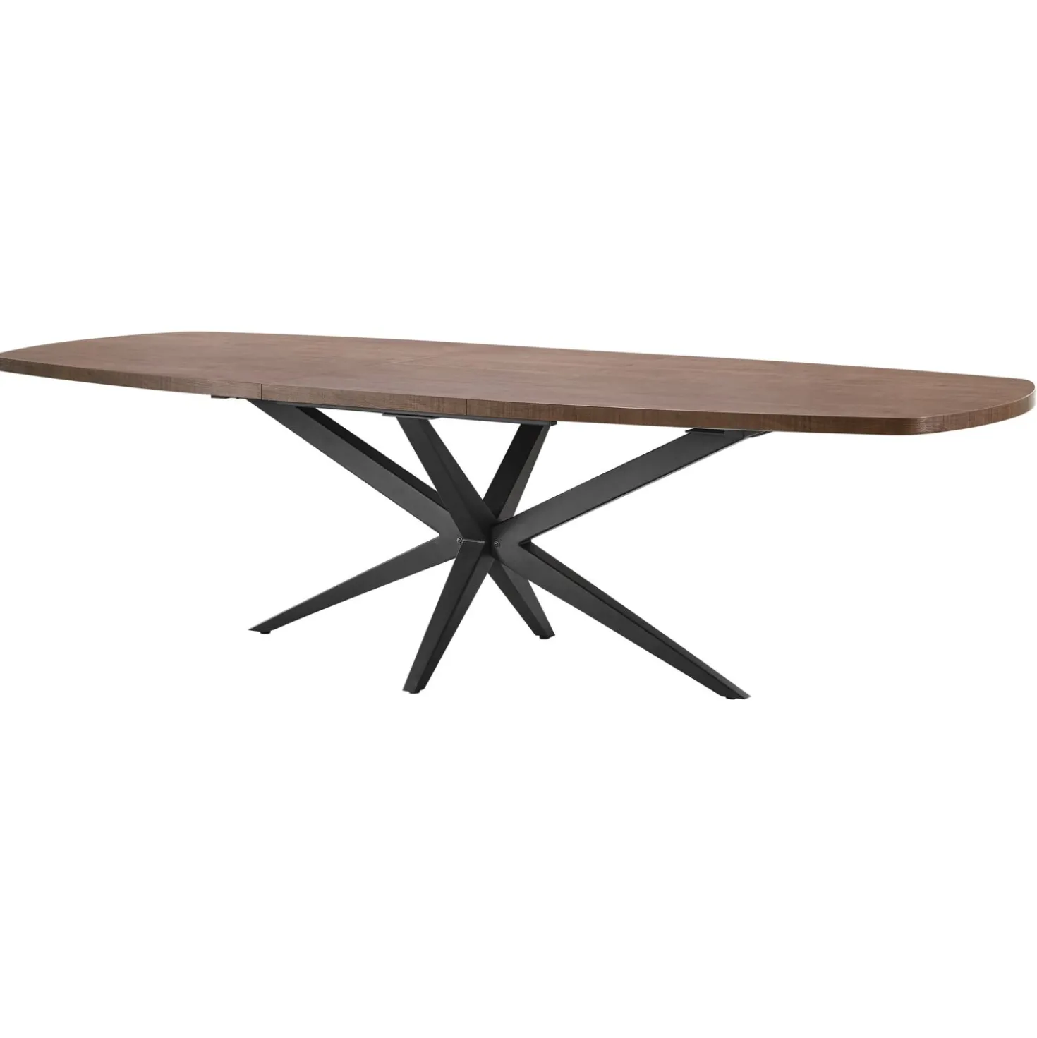Uitschuifbare eettafel Mascaro 200/260x102 cm Deens ovaal