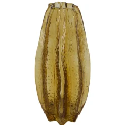 Vaas Trissino Transparant geel large