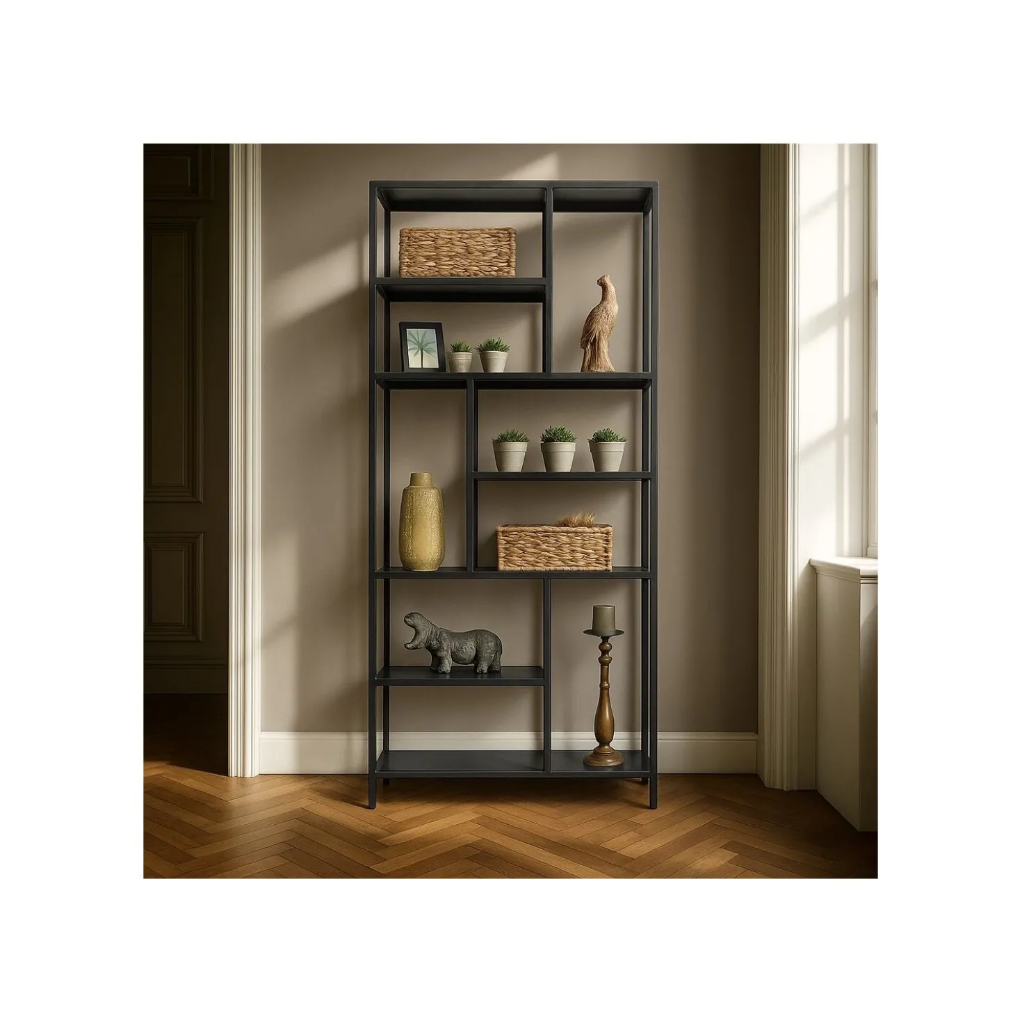 Vakkenkast CARPINO (85 CM) metaal
