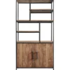 Vakkenkast ROMARO (98 CM) teak mix rough