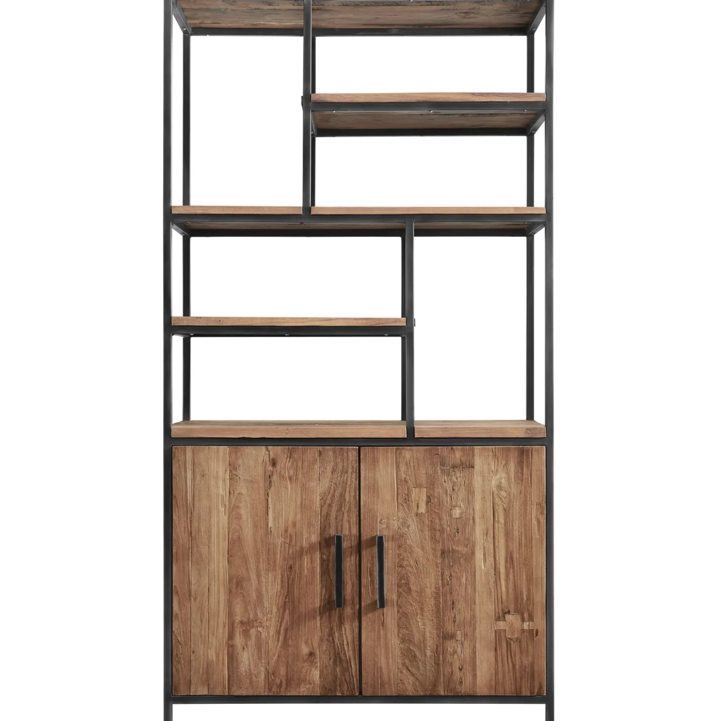 Vakkenkast ROMARO (98 CM) teak mix rough