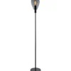 Vloerlamp Felinio Smoke glas 1-lichts