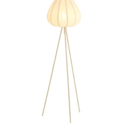 Vloerlamp Moscito Ecru linnen 1-lichts