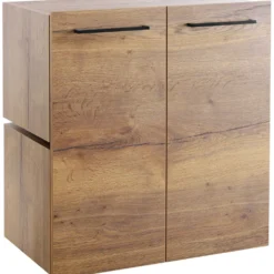 Wandkast Sistema 226x166x45 cm bruin