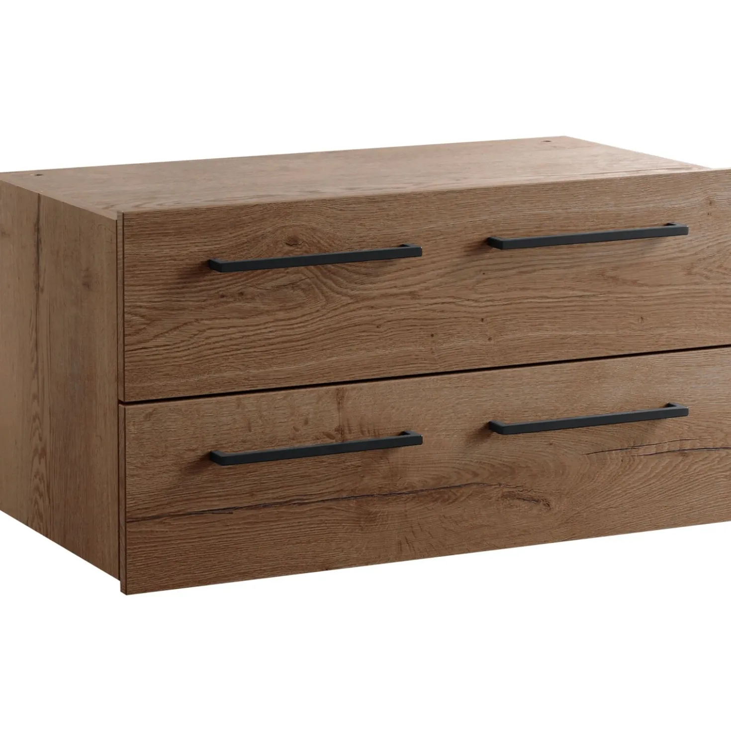 Wandkast Sistema 226x88x45 cm donkerbruin