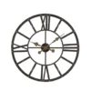 Wandklok Nimar Rond 60cm bruin