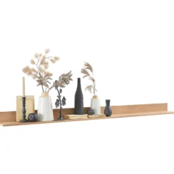 Wandplank Paranno 21x220 cm bruin