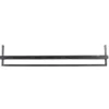 Wandplank Pardal Hout metaal 24x120 cm zwart