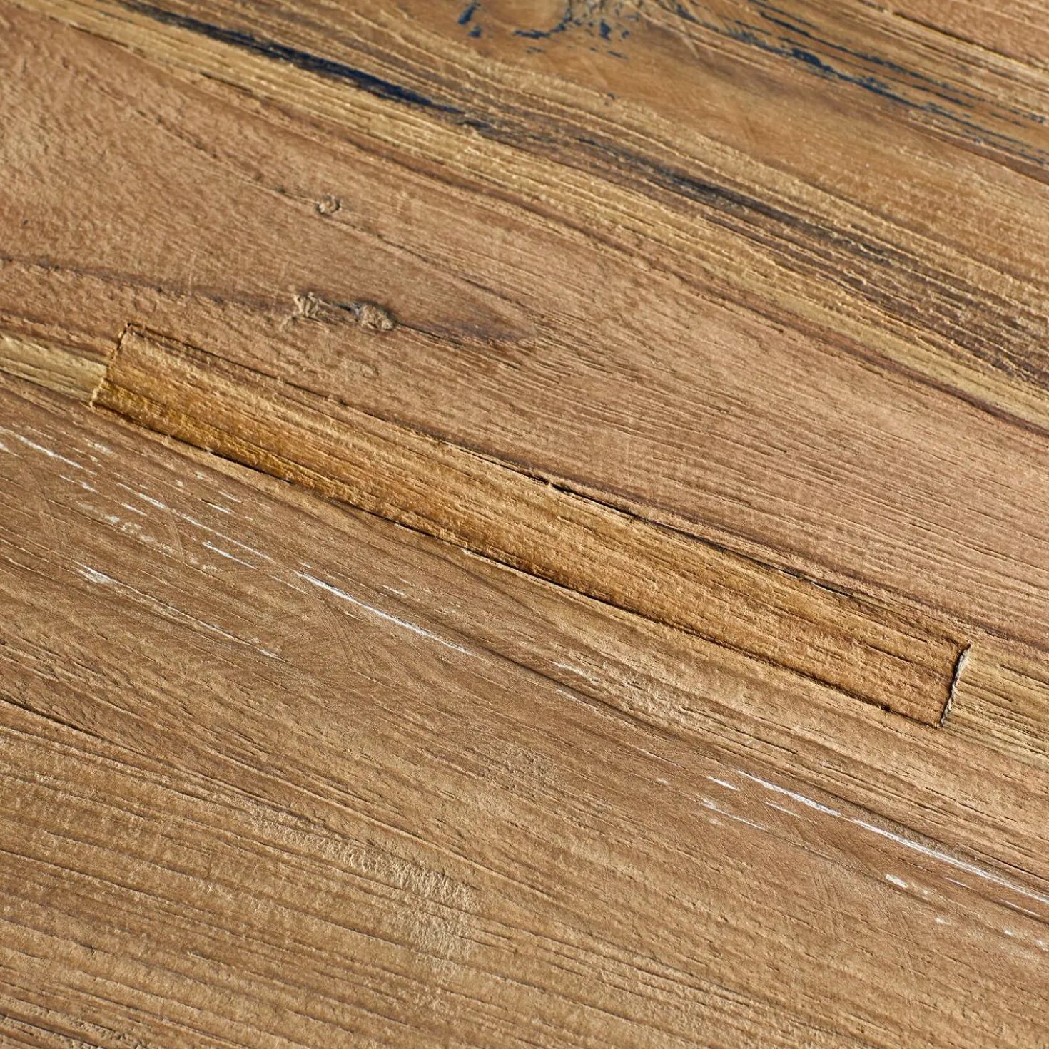 Wandplank Romaro 24x60 cm teak mix rough