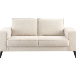 2,5 zitsbank Barrio Ecru 2x80 basic comfort