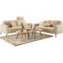 2 zitsbank Moscato Koudschuim beige