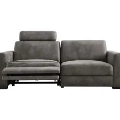 3 zitsbank Muscolo Donkergrijs relaxfunctie supreme comfort