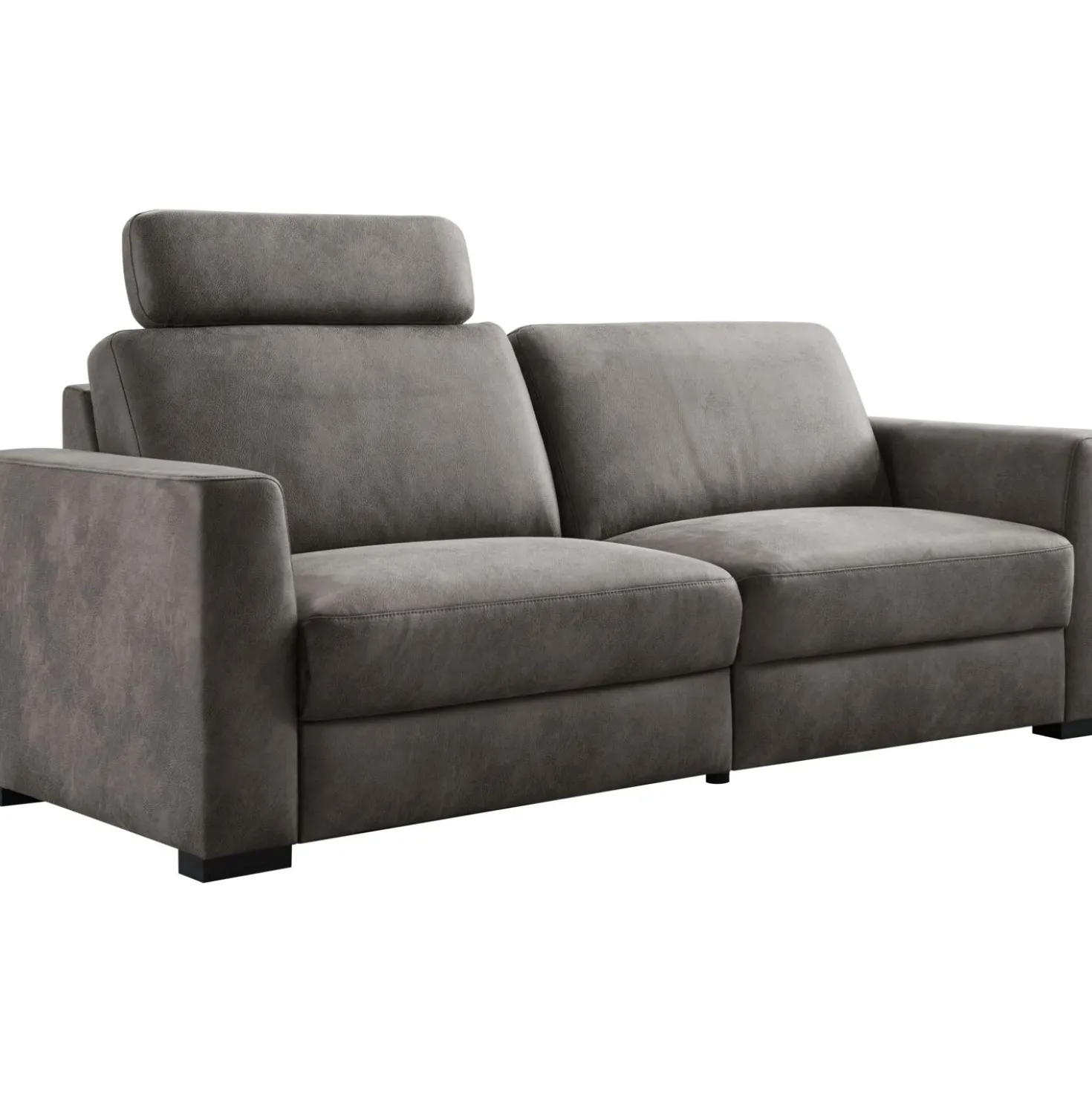 3 zitsbank Muscolo Donkergrijs relaxfunctie supreme comfort